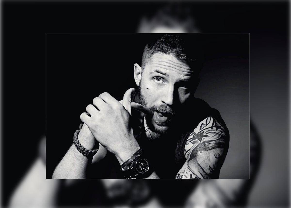 Tattooed Tom Hardy Poster Wallpaper