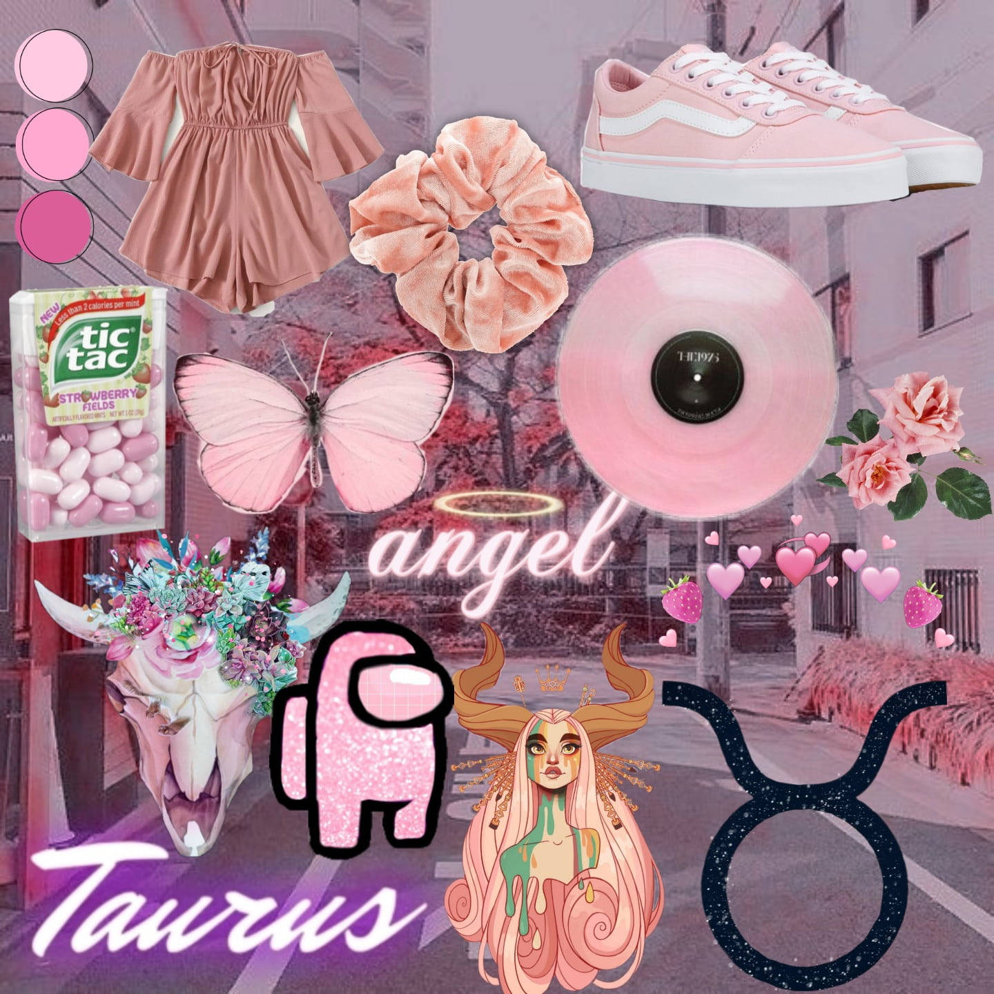 Taurus Zodiac Girly Aesthetic Wallpaper