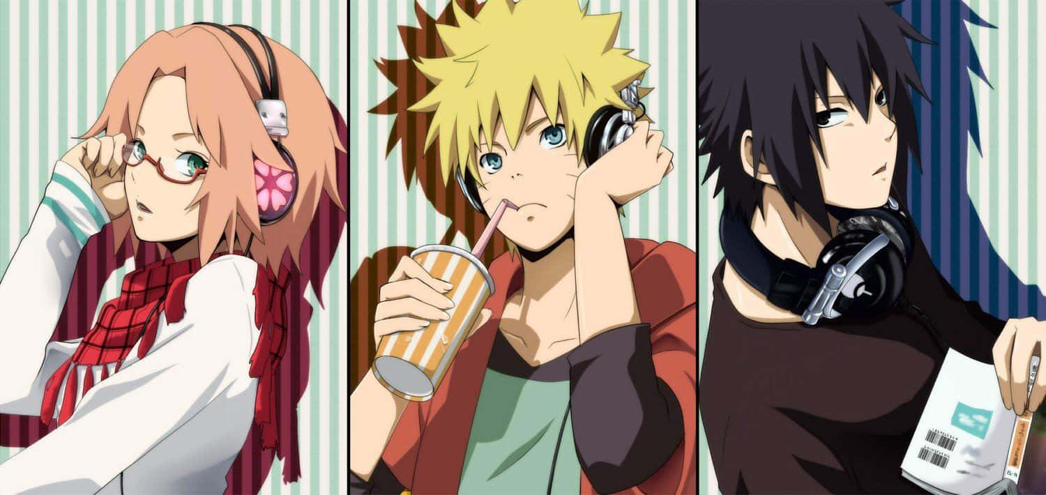 Team 7 Naruto Modern Aesthetic Wallpaper