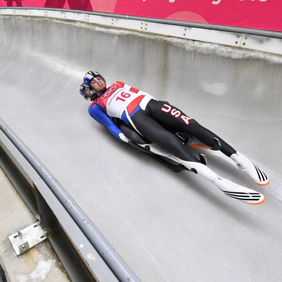 Team Usa Luge Run Wallpaper