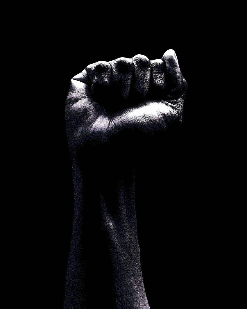 Tenacious Man's Fist Wallpaper