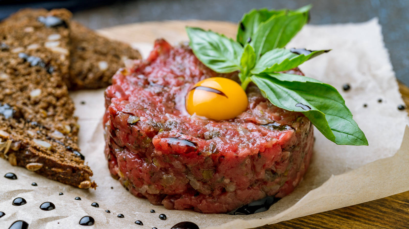 Tender Steak Tartare Wallpaper