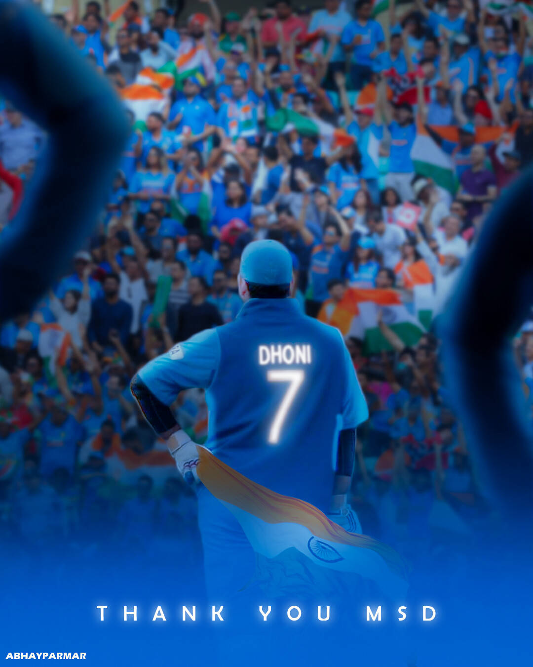 Thank You Ms Dhoni 7 Wallpaper