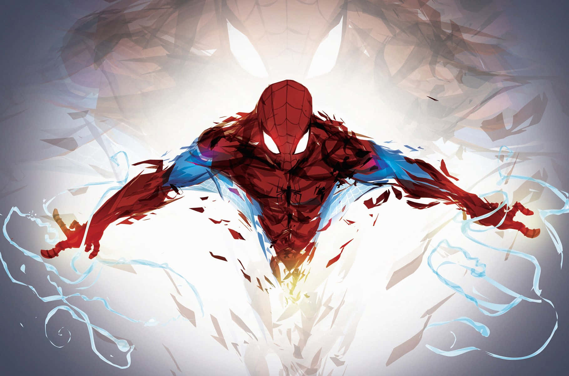 'the Amazing Spider Man—saving Lives And Catching Criminals.' Wallpaper