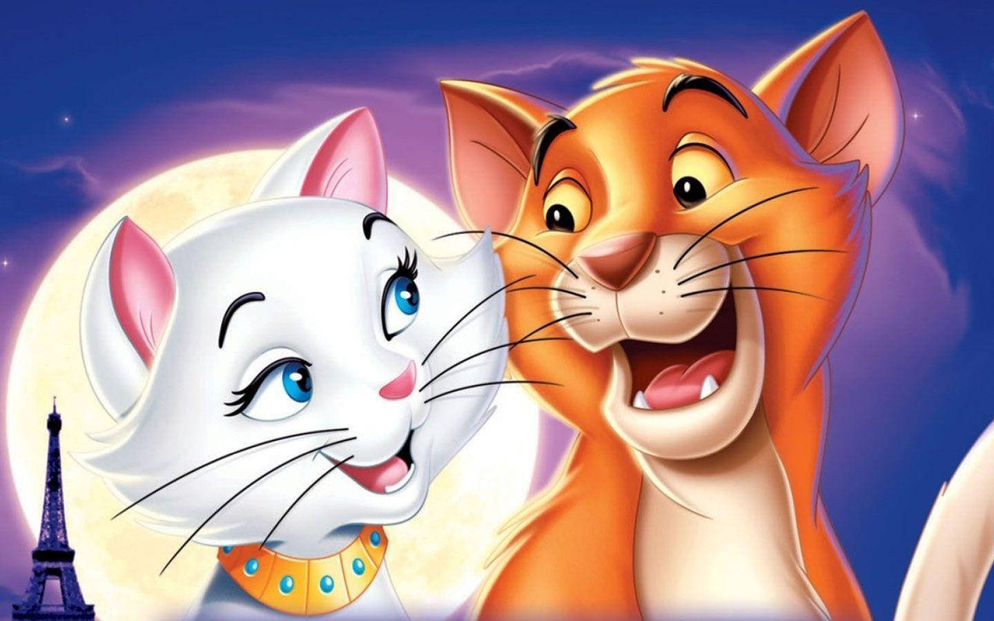 The Aristocats Feline Lovers Wallpaper