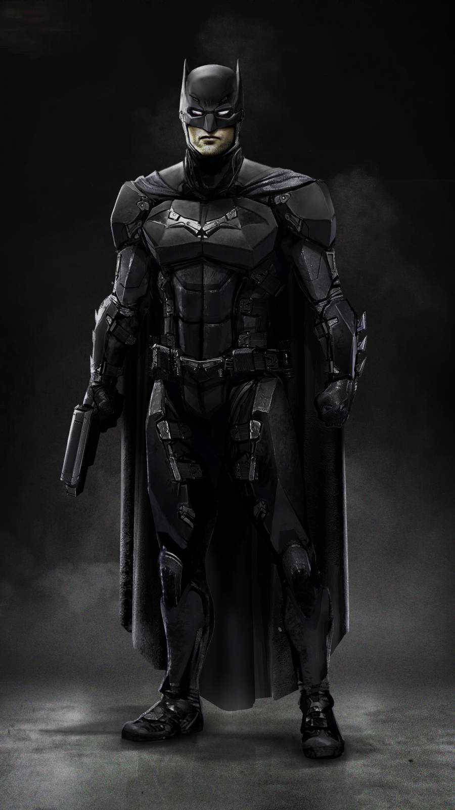 The Batman Iphone Gun Wallpaper