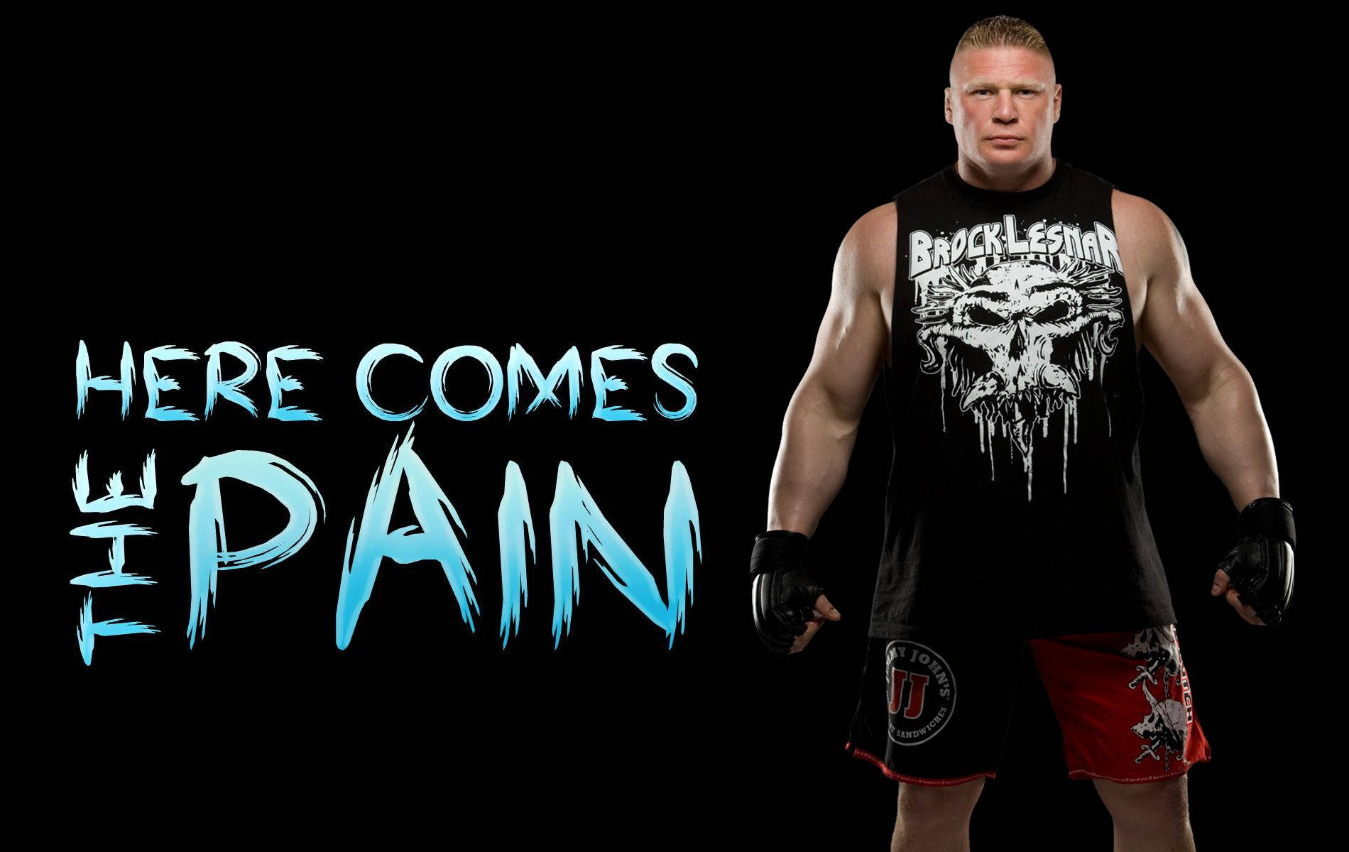 The Beast Incarnate, Brock Lesnar! Wallpaper