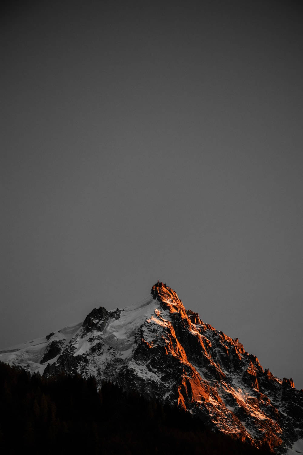 The Best Hd Phone Snowy Mountain Peak Wallpaper