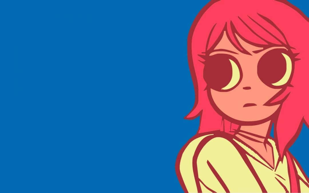 The Big Eyes Of Scott Pilgrim Wallpaper