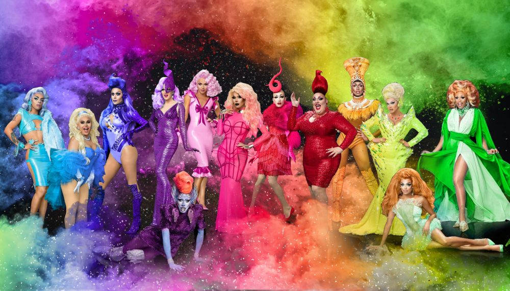 The Contestants Of Rupaul's Drag Race Season 9 Wallpaper