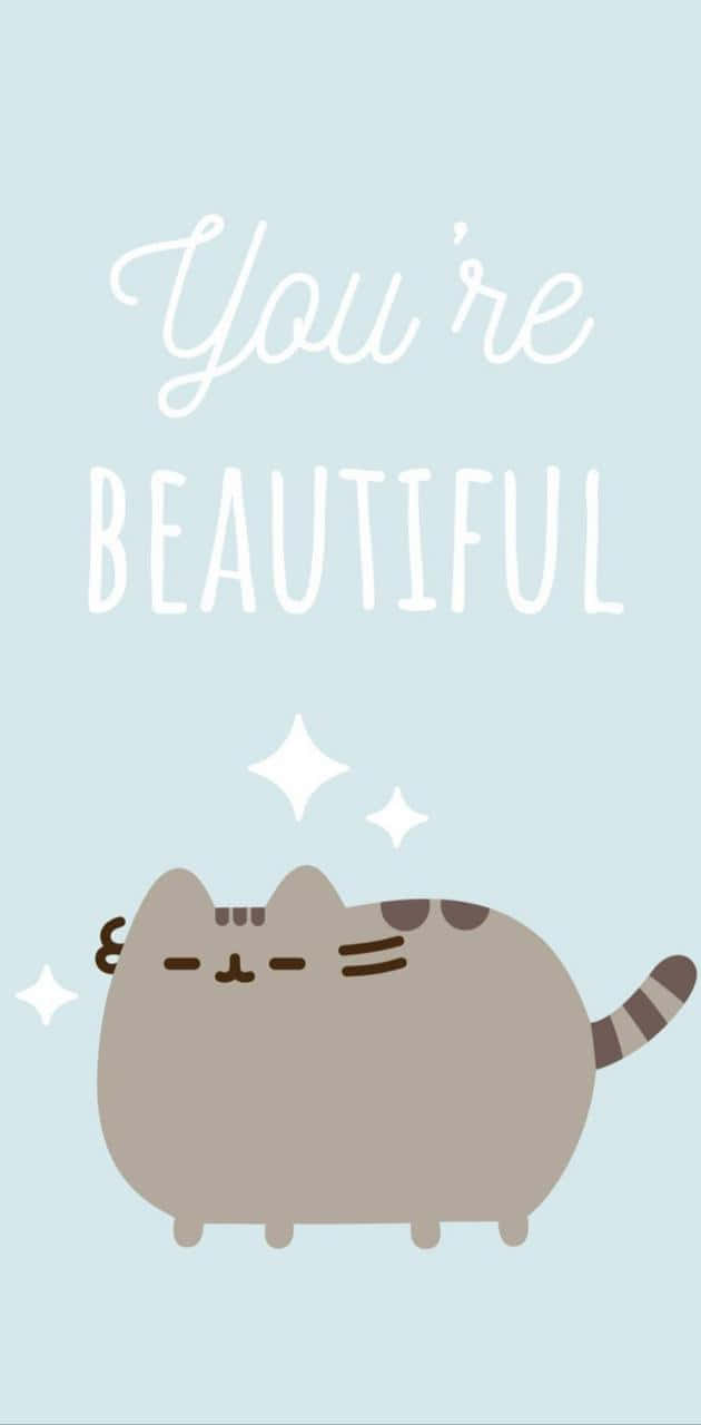 The Cutest Pusheen Ever! Wallpaper