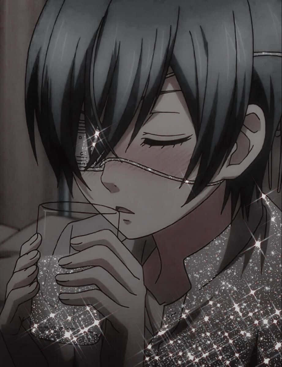 The Elegant And Mysterious Ciel Phantomhive Wallpaper