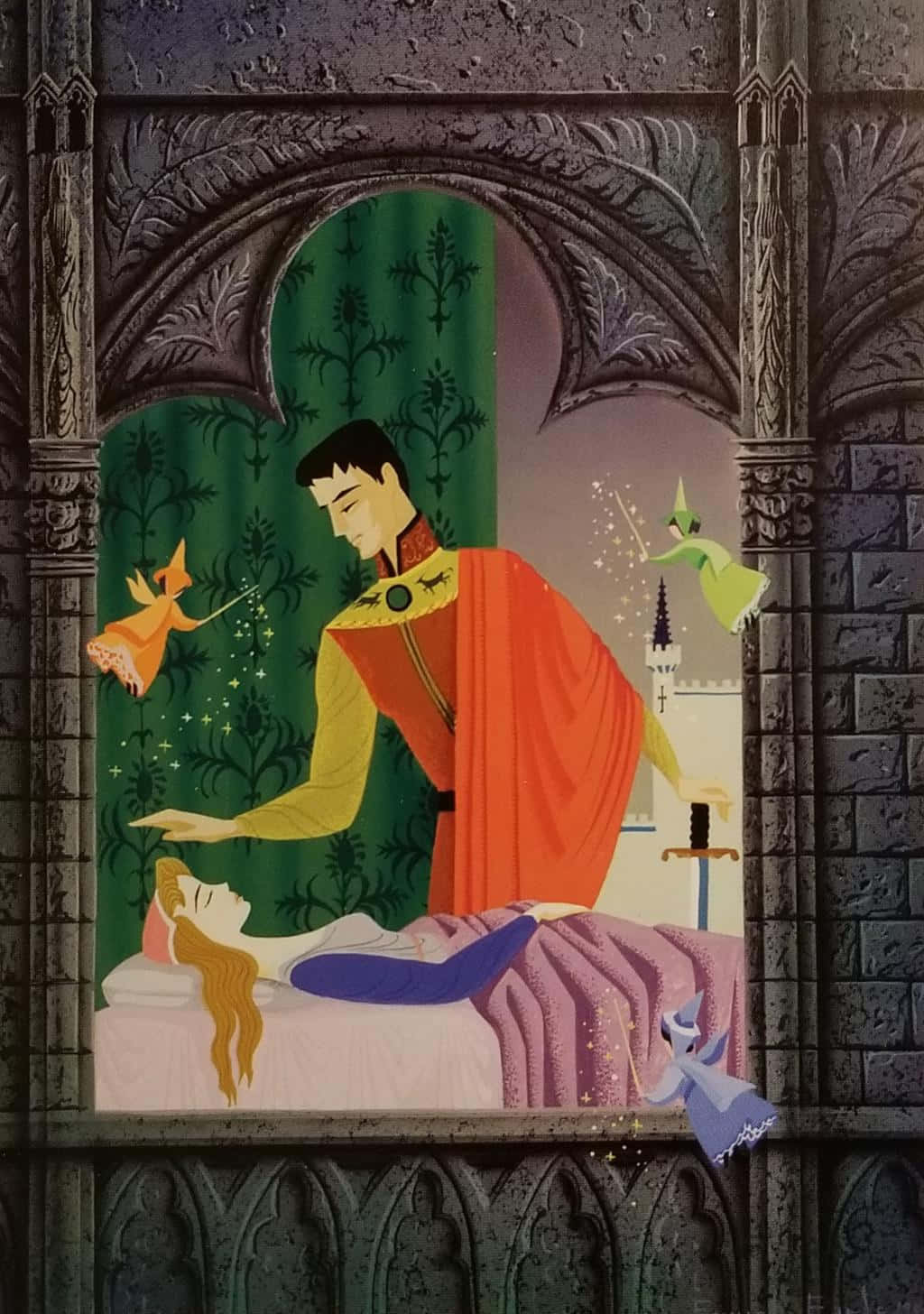 The Enchanting World Of Sleeping Beauty Wallpaper