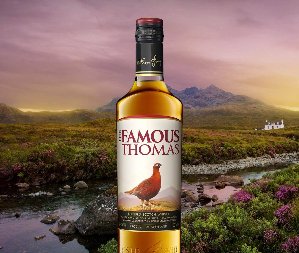 The Famous Grouse Scotland Famous Thomas Wallpaper