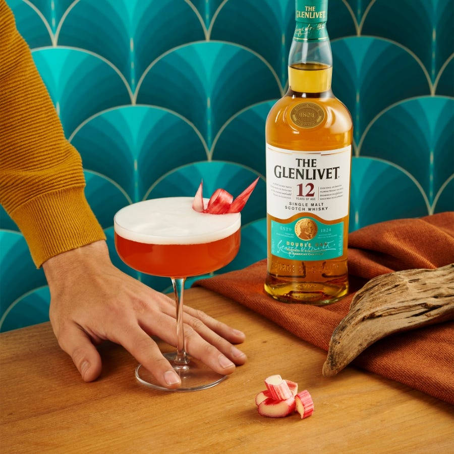 The Glenlivet 12-year-old Whisky Cocktail Wallpaper