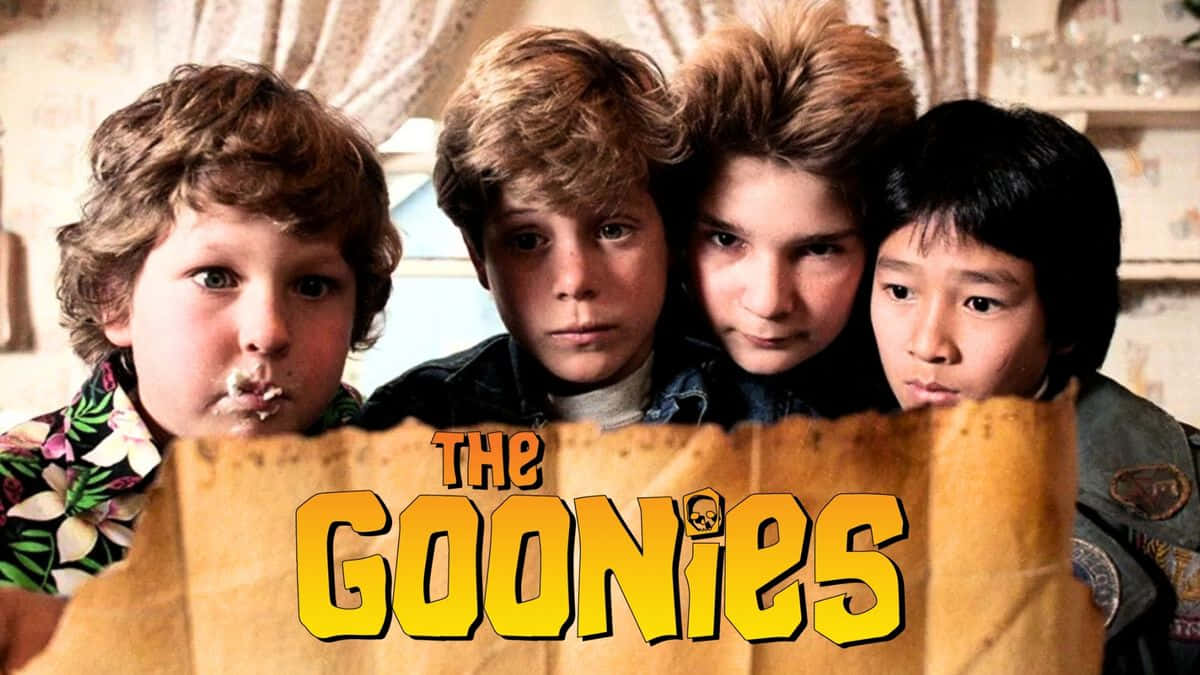 The Goonies Group Portrait Wallpaper