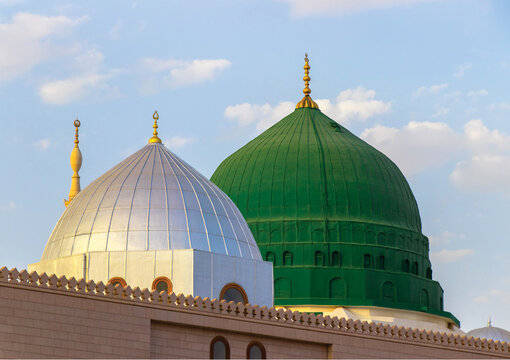 The Green Dome Madina Wallpaper