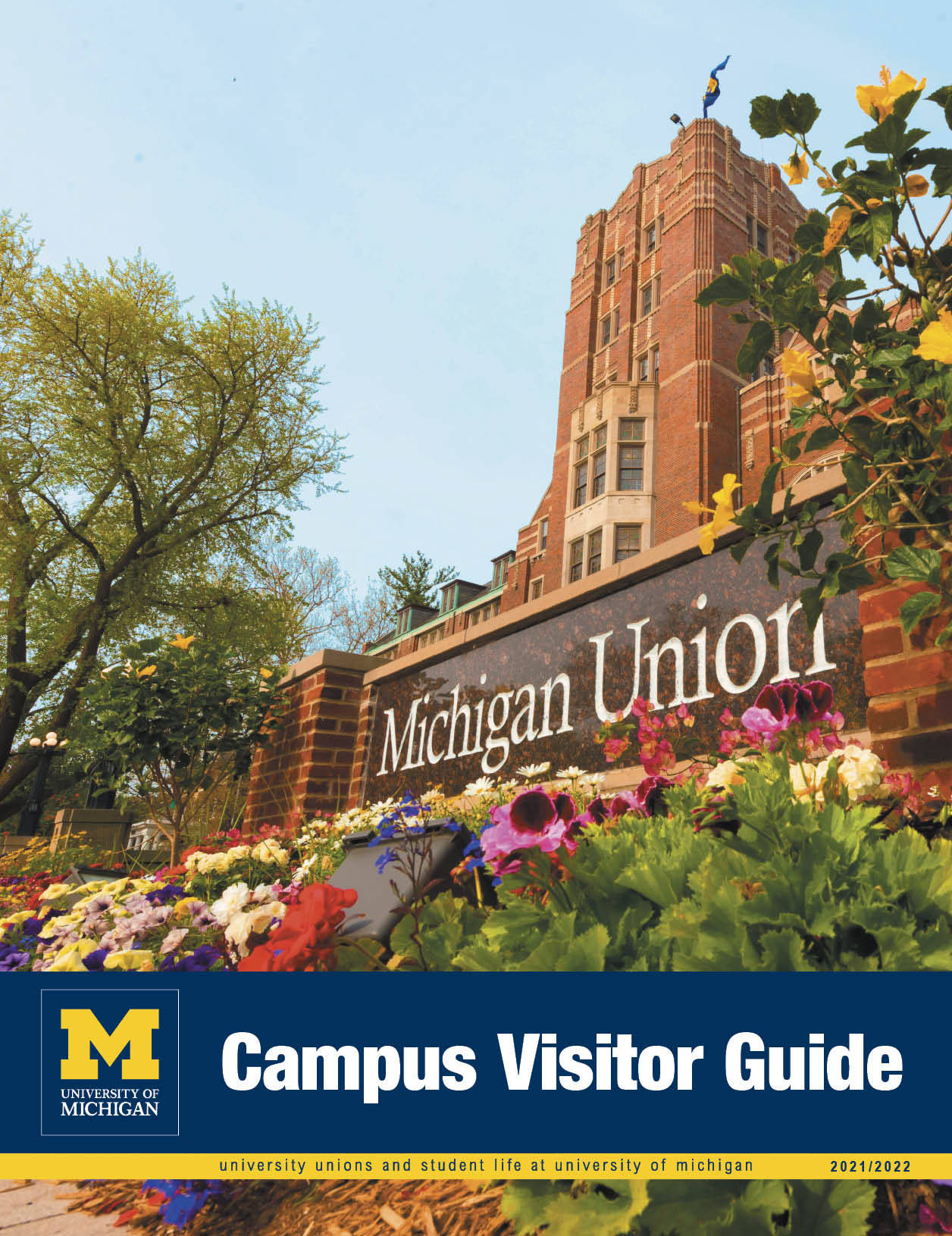 The Iconic Burton Tower At University Of Michigan-ann Arbor Against A Twilight Sky Wallpaper