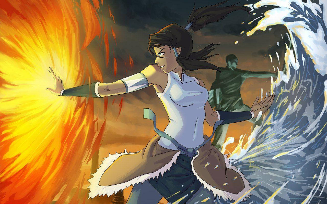 The Legend Of Korra Anime Art Wallpaper