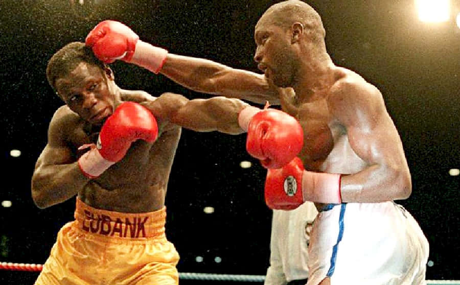 The Legendary Boxer, Sumbu Kalambay In Action Wallpaper