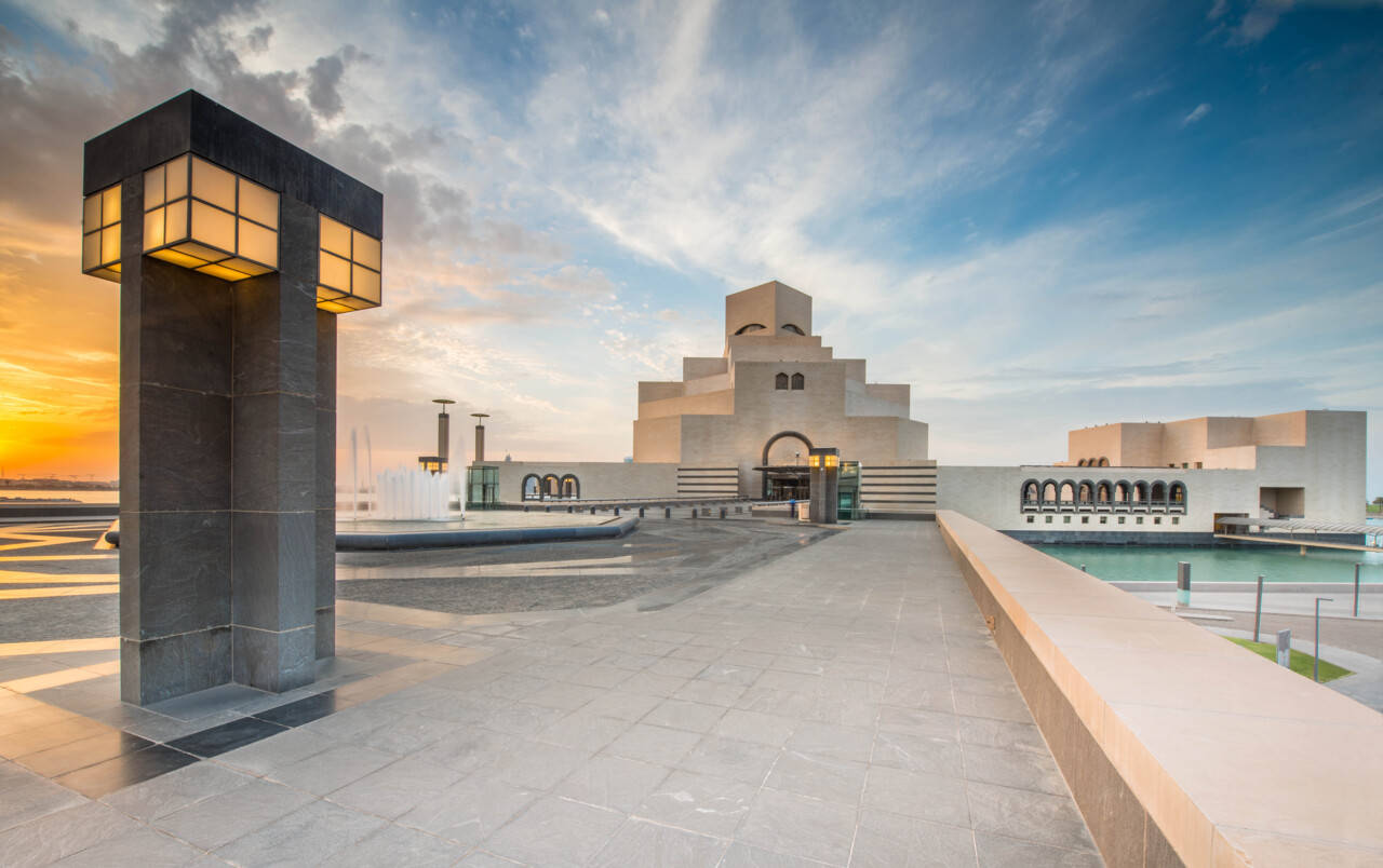 The Magnificent Museum Of Islamic Art In Doha, Qatar Wallpaper