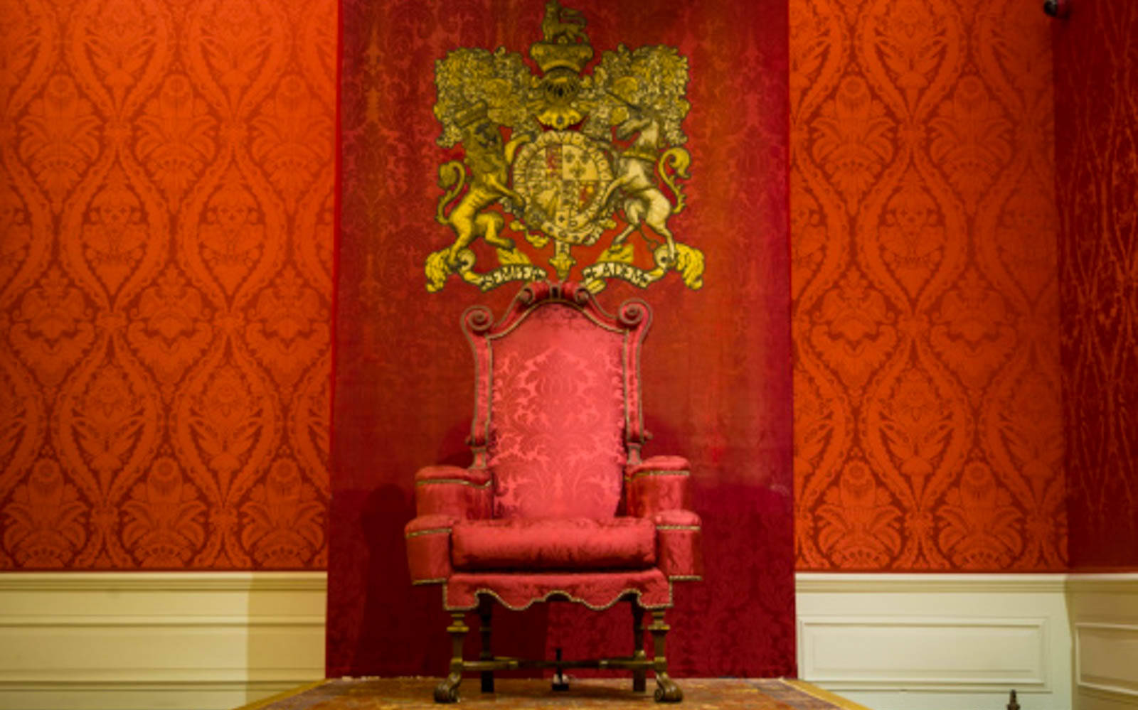 The Majestic Presence Chamber In Kensington Palace Wallpaper