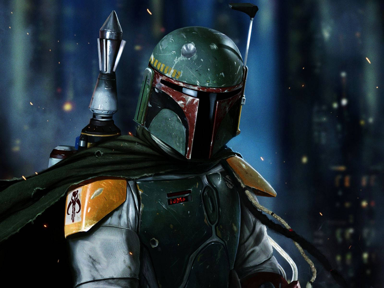 The Mandalorian Bounty Hunter: Boba Fett Wallpaper