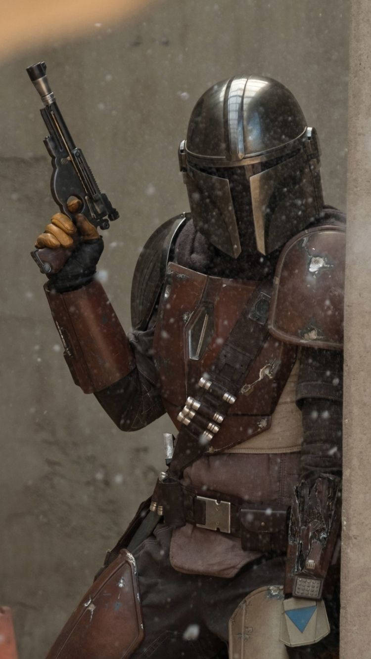 The Mandalorian Fighter Wallpaper