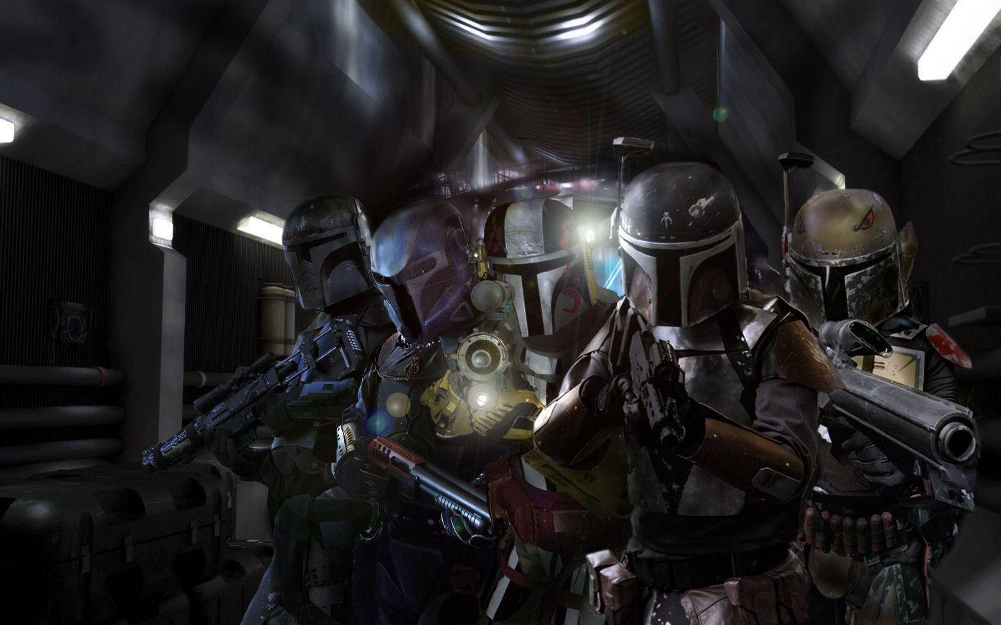 The Mandalorian Galaxy Warriors Wallpaper