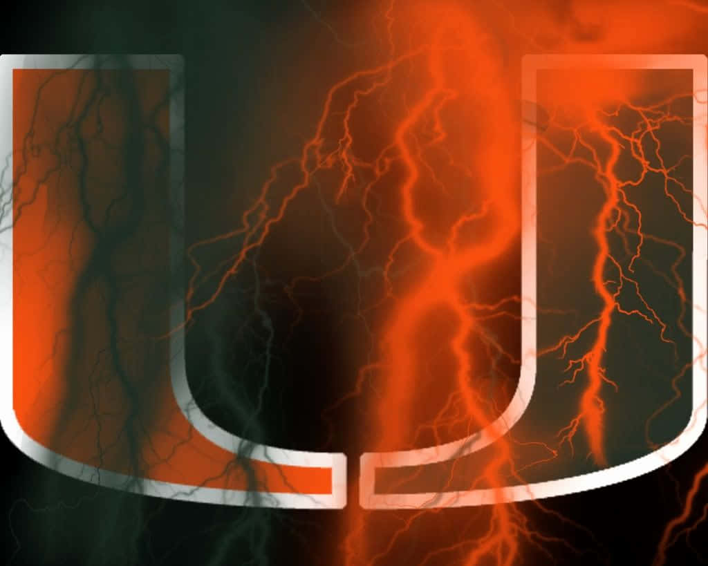 The Miami Strike - Miami Hurricanes Football Wallpaper