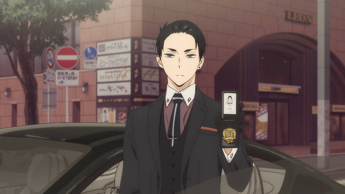 The Millionaire Detective Daisuke Police Badge Wallpaper