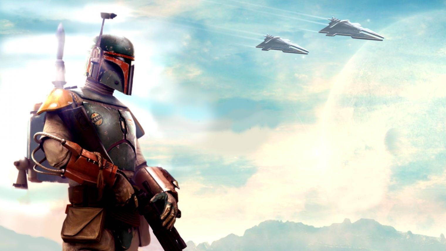 The Mysterious Mandalorian, Boba Fett Wallpaper