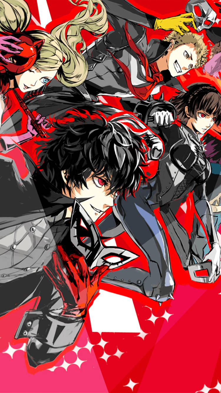 The Phantom Thieves Of Persona 5 Wallpaper