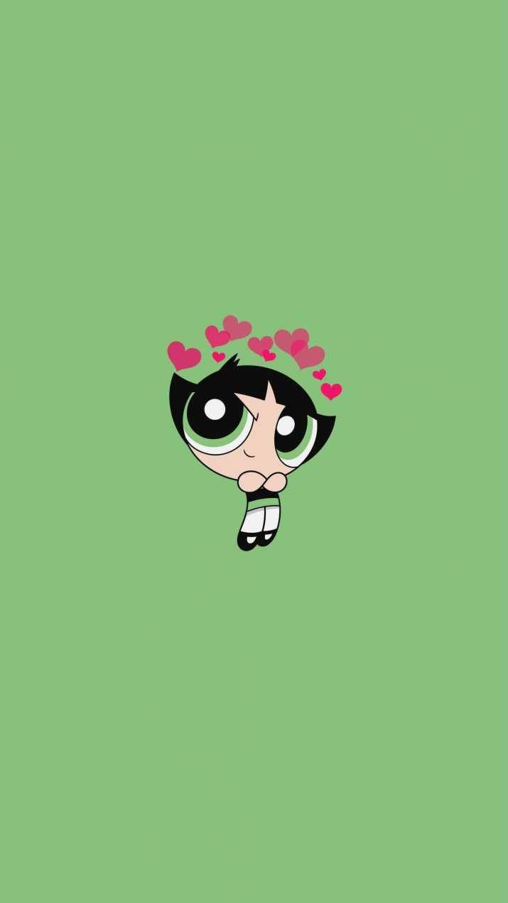 The Powerpuff Girls Buttercup Smirk Wallpaper