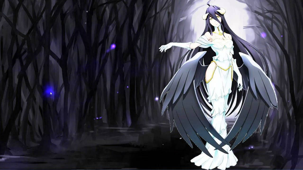 The Radiant Albedo Of Overlord Wallpaper