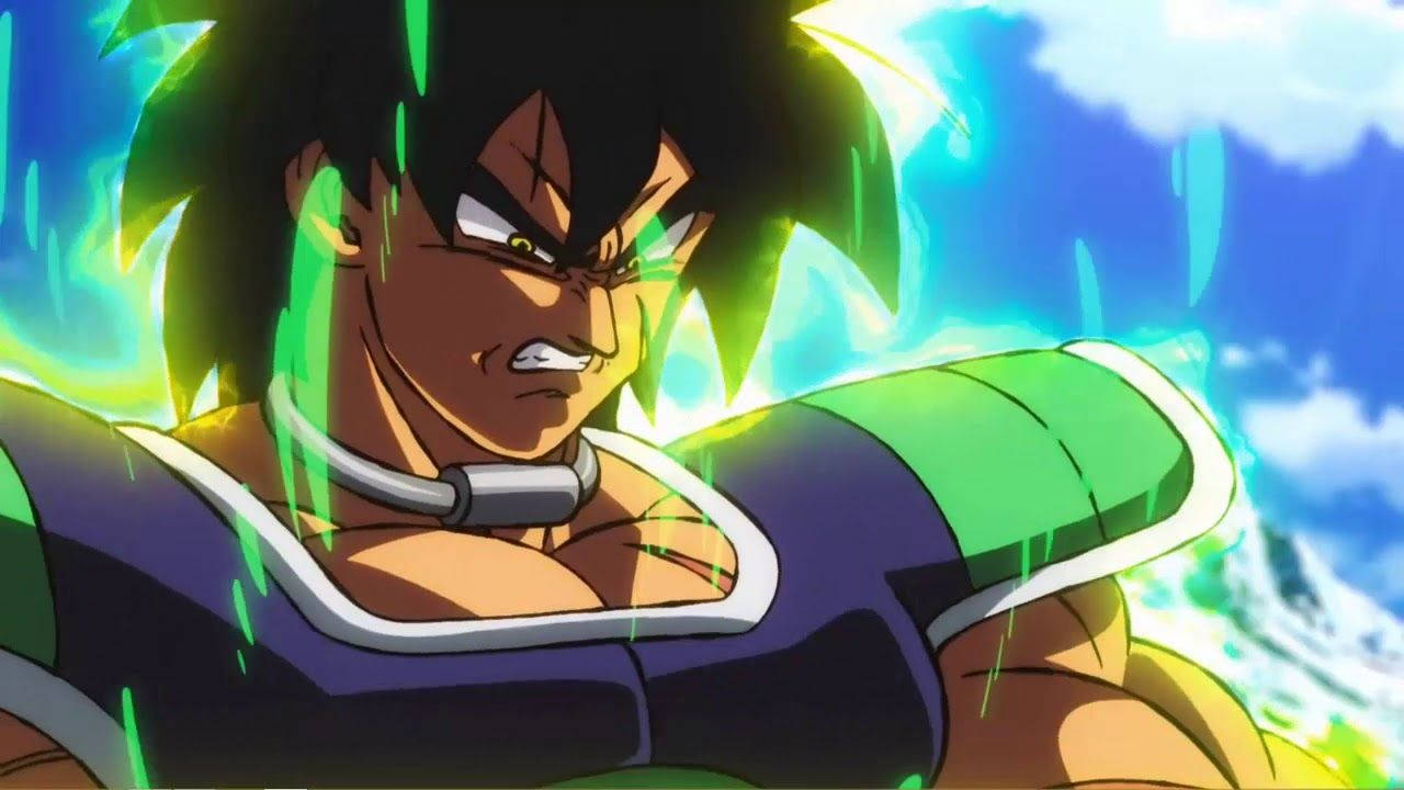 “the Super Saiyan Legend Awakens In Dragon Ball Super: Broly” Wallpaper