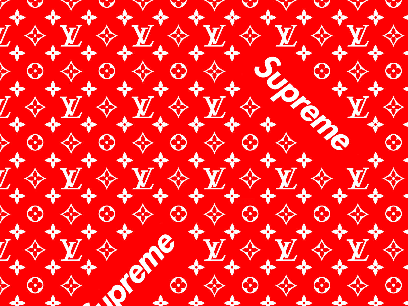 The Supreme Logo Wallpaper