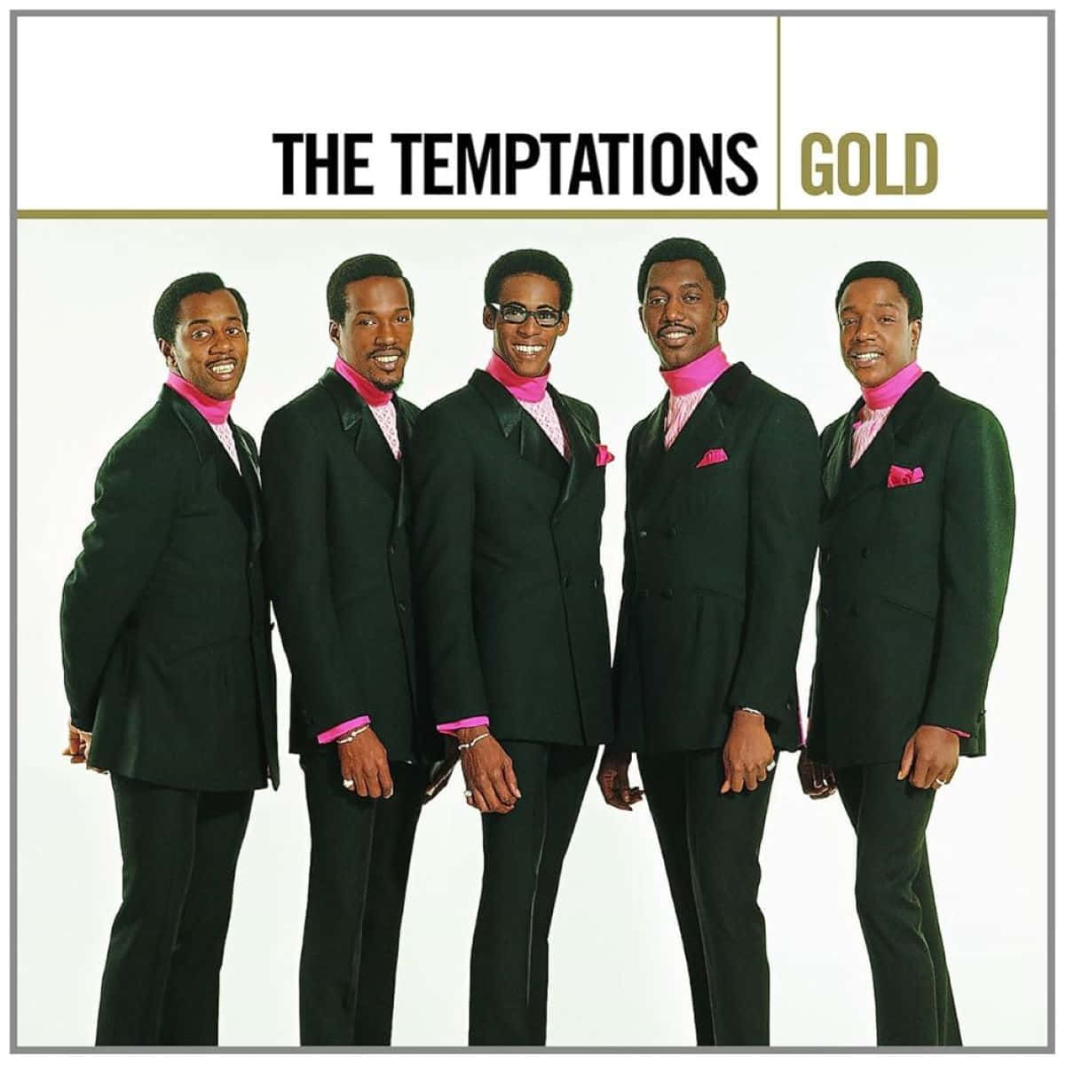 The Temptations Gold Album Cover Wallpaper