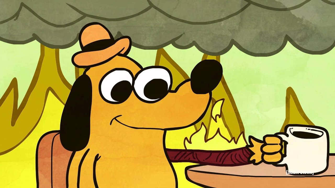 “this Is Fine!” Wallpaper