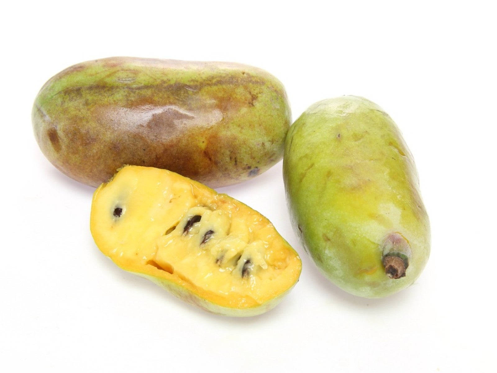 Three Delicious Pawpaw Fruit Wallpaper