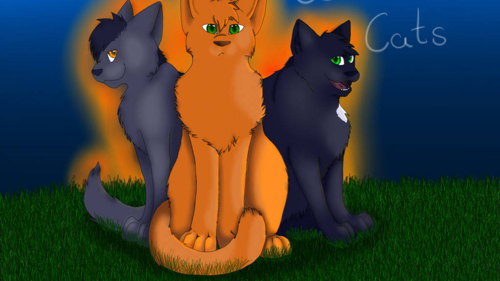 Three Warrior Cats Wallpaper