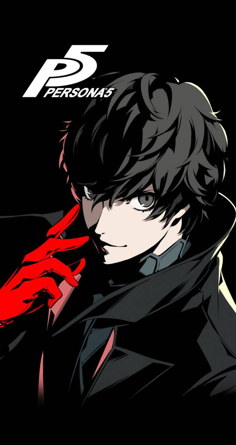 Thrilling Gaze Of Persona 5 - Mobile Wallpaper Wallpaper