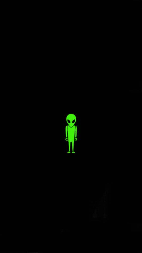 Tiny Cool Alien Wallpaper