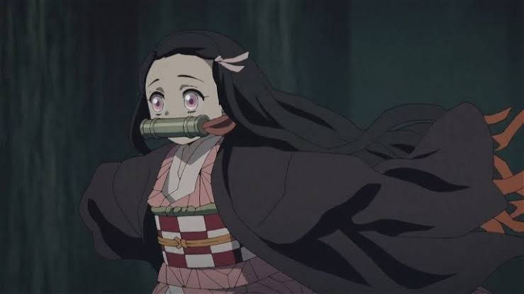 Tiny Nezuko Demon Slayer Wallpaper