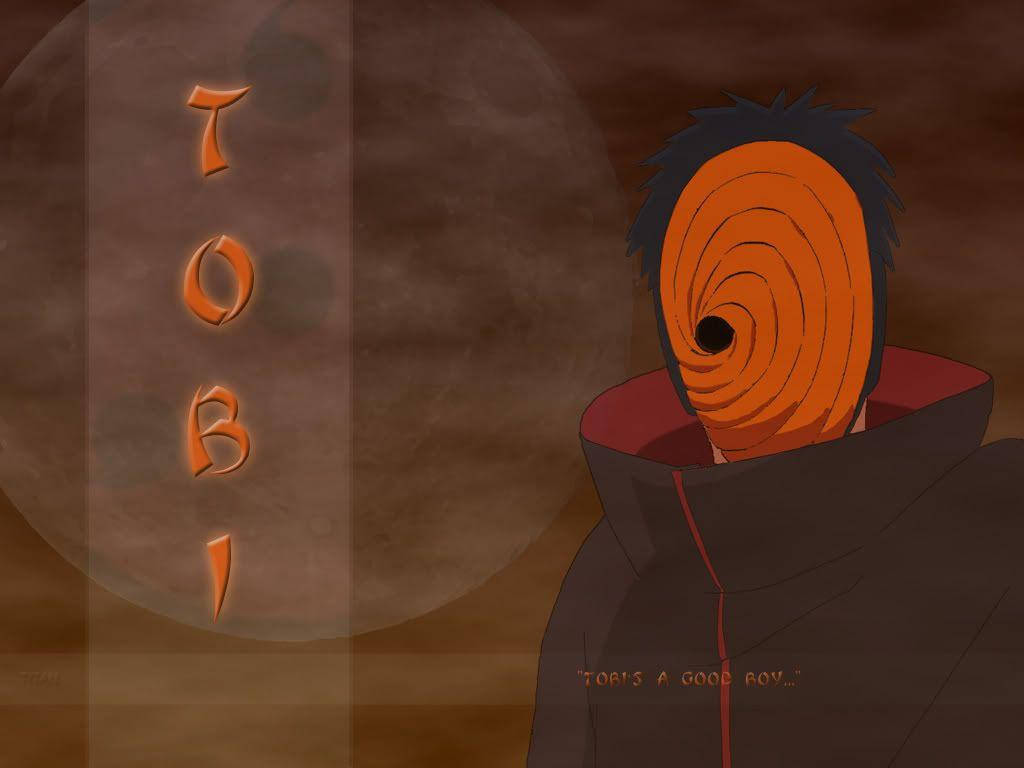 Tobi Naruto Full Moon Wallpaper