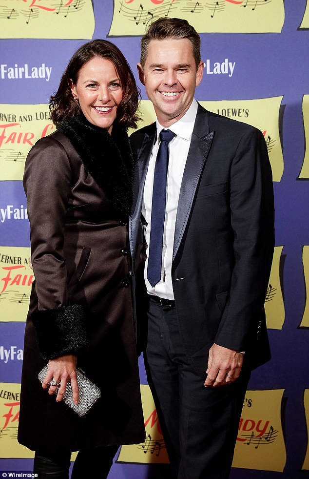 Todd Woodbridge With Wife Wallpaper