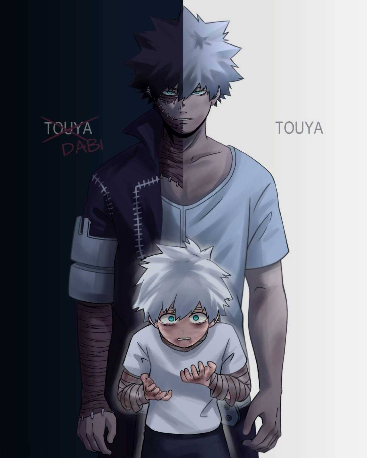 Todoroki Family Toya Transformation Wallpaper