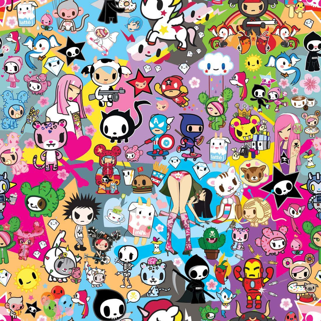 Tokidoki Ensemble Wallpaper