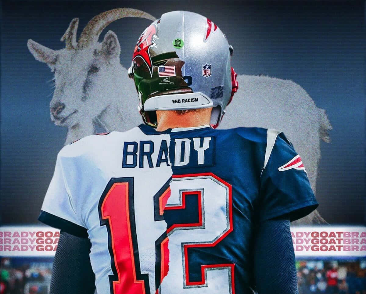 Tom Brady Is The Greatest Of All Time Wallpaper