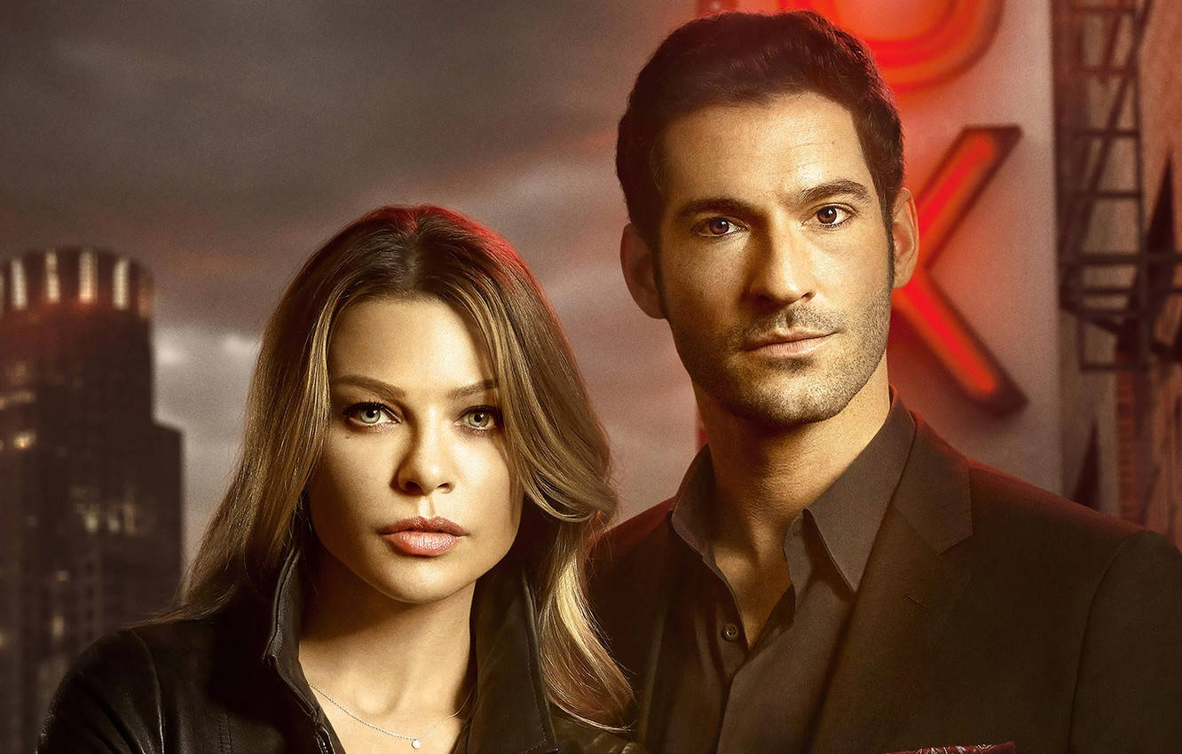 Tom Ellis And Lauren German Wallpaper